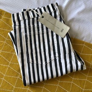 Marc by Marc Jacobs Drainpipe Stripe Jeans
